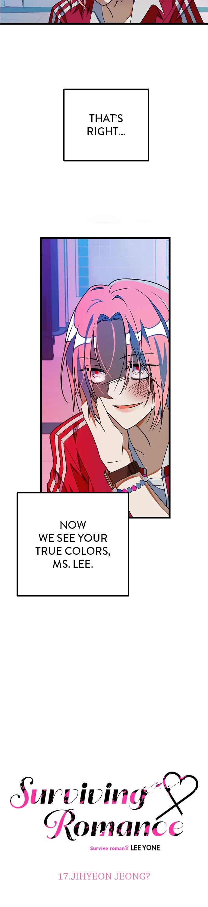 Surviving Romance Chapter 17 page 5 - Chapter 17: Ep. 17 - Jihyeon Jeong?