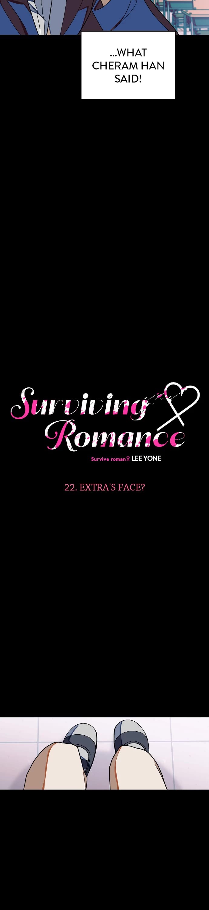 Surviving Romance Chapter 22 page 4 - Chapter 22: Ep. 22 - Extra's Face?