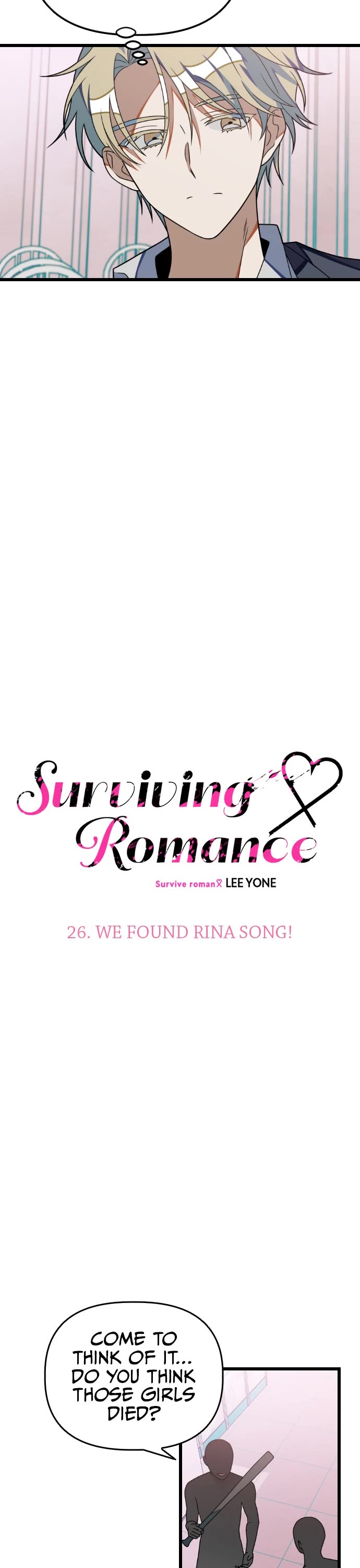Surviving Romance Chapter 26 page 5 - Chapter 26: Ep. 26 - We Found Rina Song!