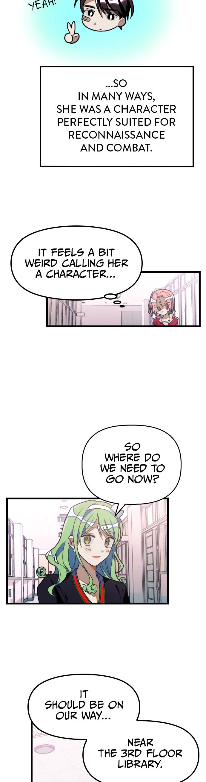 Surviving Romance Chapter 27 page 9 - Chapter 27: Ep. 27 - Finding Rina Song (1)