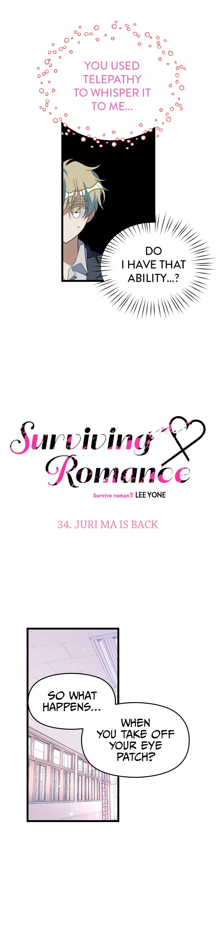 Surviving Romance Chapter 34 page 5 - Chapter 34: Ep. 34 - Juri Ma is Back