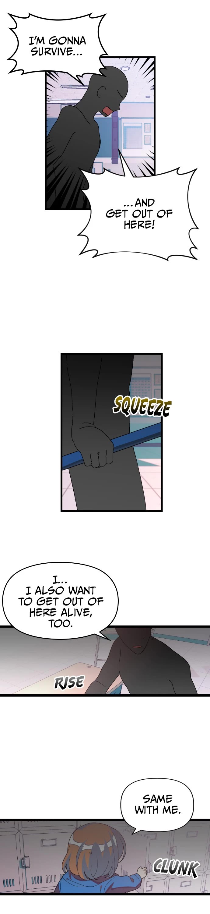 Surviving Romance Chapter 35 page 5 - Chapter 35: Ep. 35 - The Truth about the Outside (Fixed)