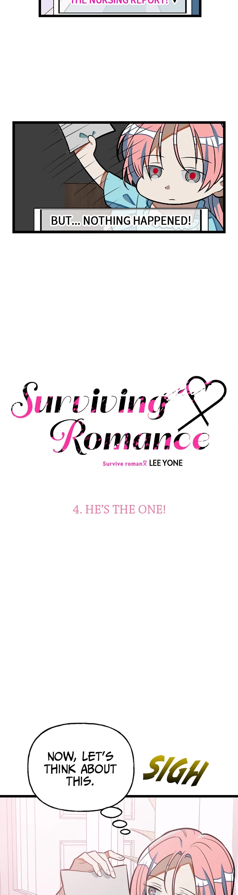 Surviving Romance Chapter 4 page 4 - Chapter 4: Ep. 4 - He's the One!