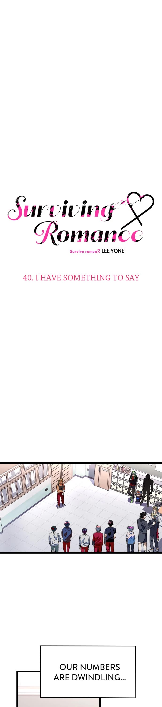 Surviving Romance Chapter 40 page 3 - Chapter 40: Ep. 40 - I Have Something to Say