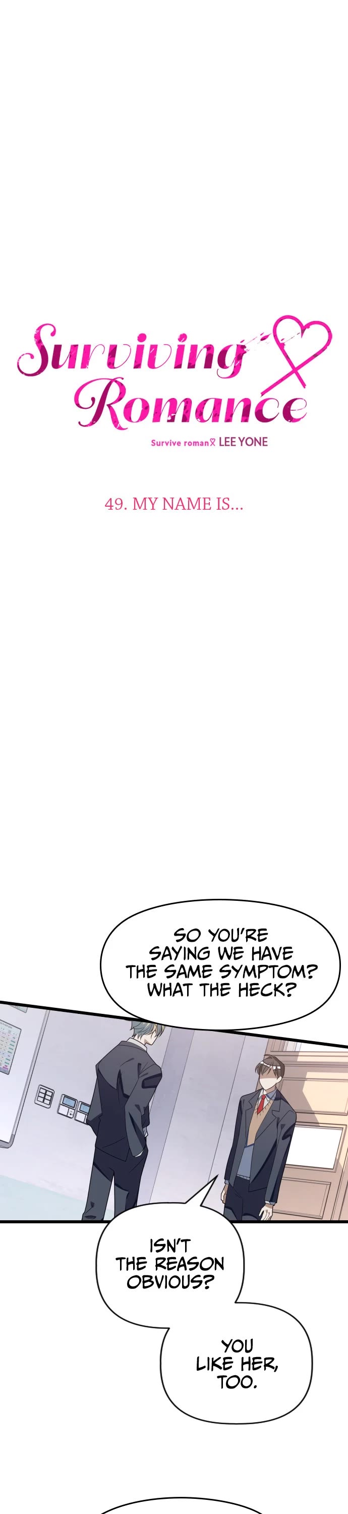 Surviving Romance Chapter 49 page 3 - Chapter 49: Ep. 49 - My Name Is...