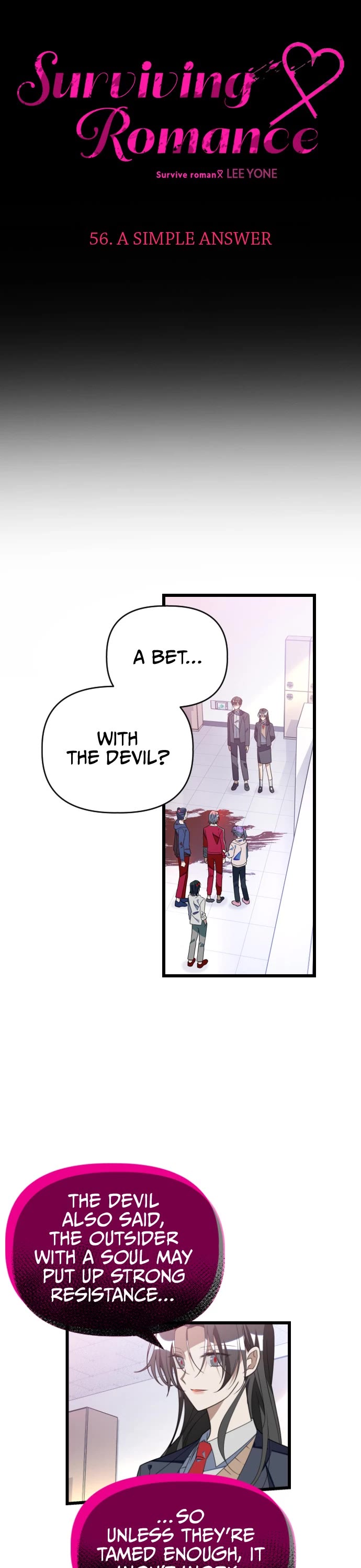 Surviving Romance Chapter 56 page 6 - Chapter 56: Ep. 56 - A Simple Answer
