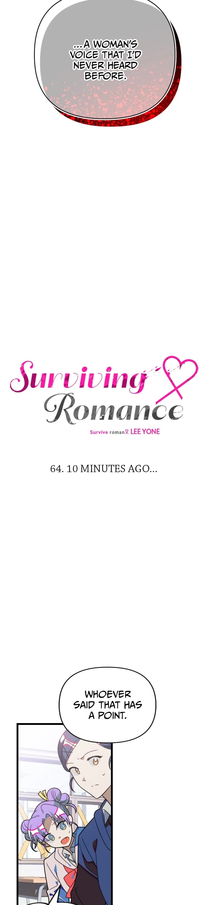Surviving Romance Chapter 64 page 3 - Chapter 64: (S2) Ep. 64 - 10 Minutes Ago...