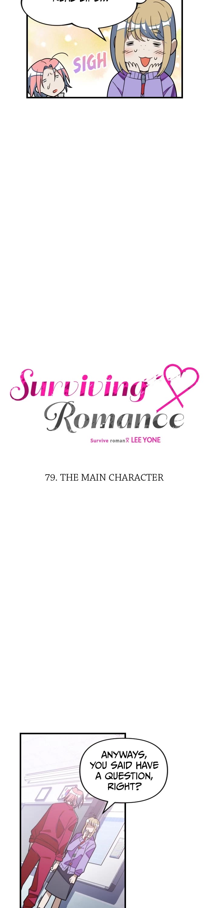 Surviving Romance Chapter 79 page 11 - Chapter 79: Ep. 79 - The Main Character