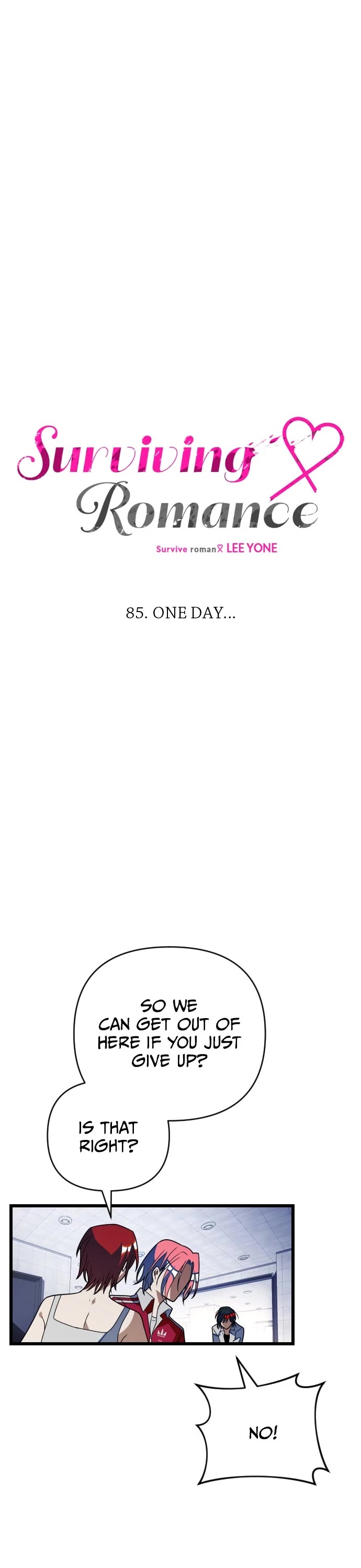 Surviving Romance Chapter 85 page 7 - Chapter 85: Ep. 85 - One Day...