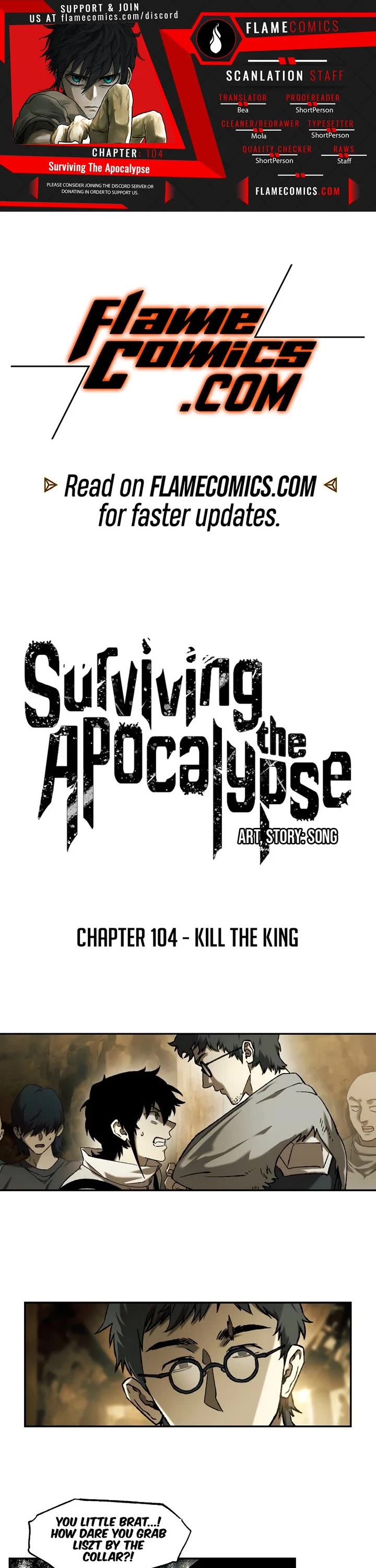 Surviving the Apocalypse Chapter 104 page 1 - Chapter 104: Kill the King