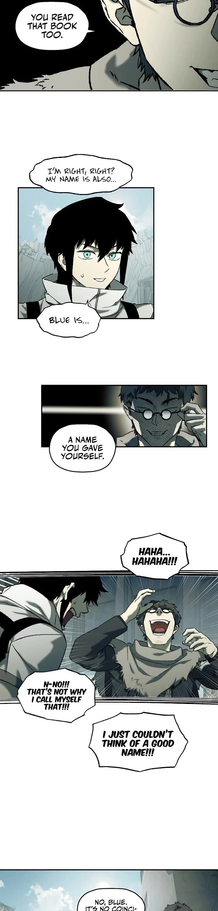 Surviving the Apocalypse Chapter 106 page 12 - Chapter 106: Blue
