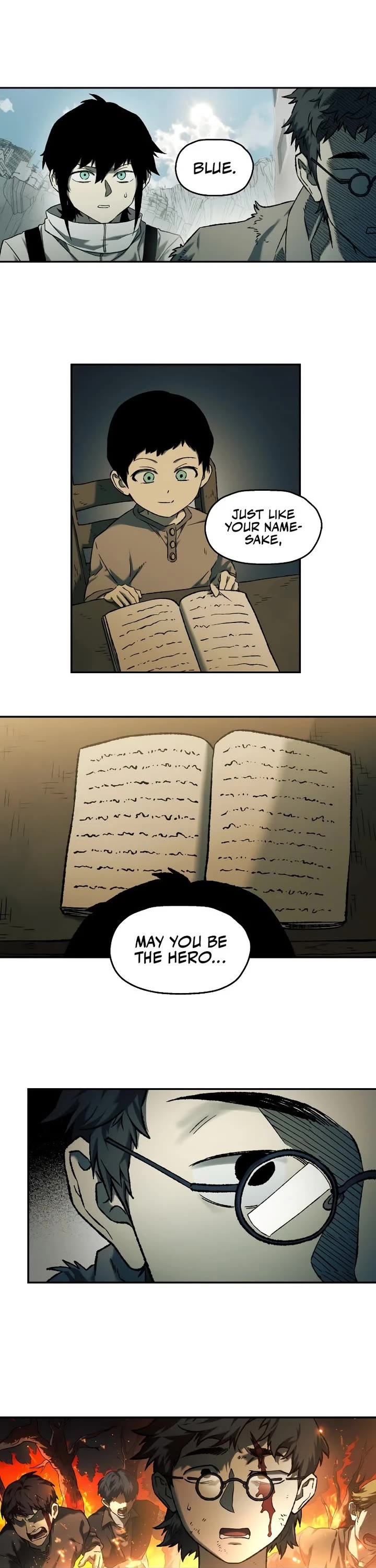 Surviving the Apocalypse Chapter 106 page 18 - Chapter 106: Blue