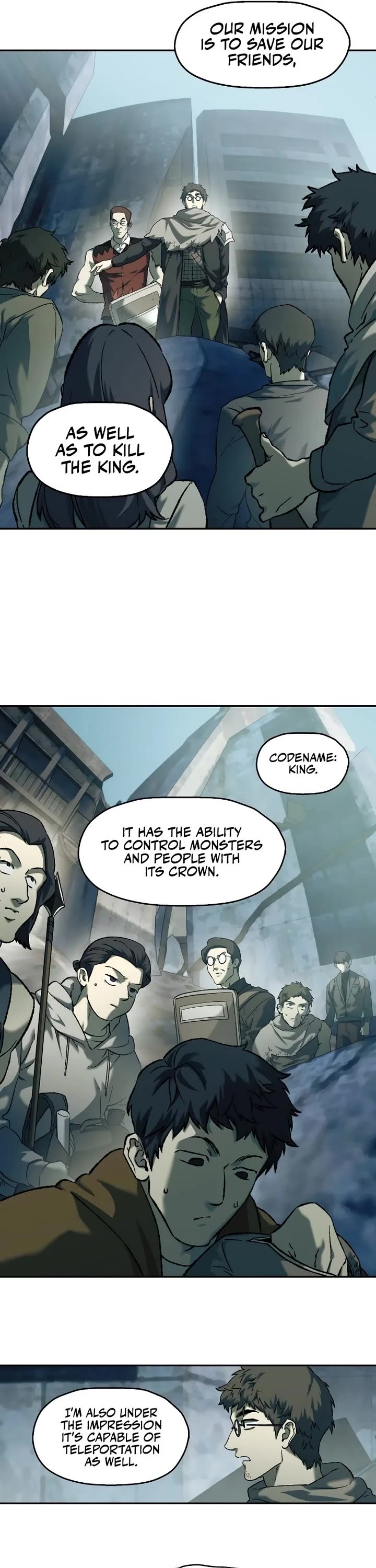 Surviving the Apocalypse Chapter 106 page 21 - Chapter 106: Blue