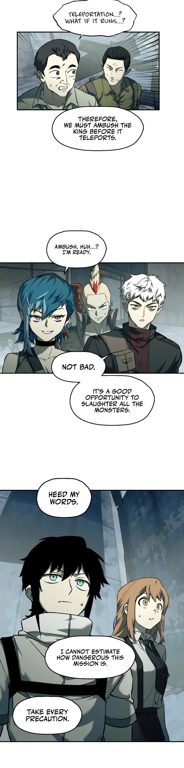 Surviving the Apocalypse Chapter 106 page 22 - Chapter 106: Blue
