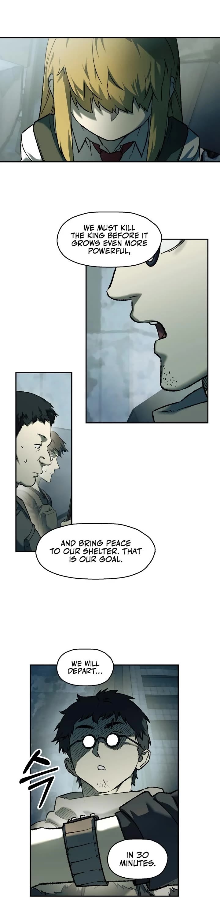 Surviving the Apocalypse Chapter 106 page 23 - Chapter 106: Blue