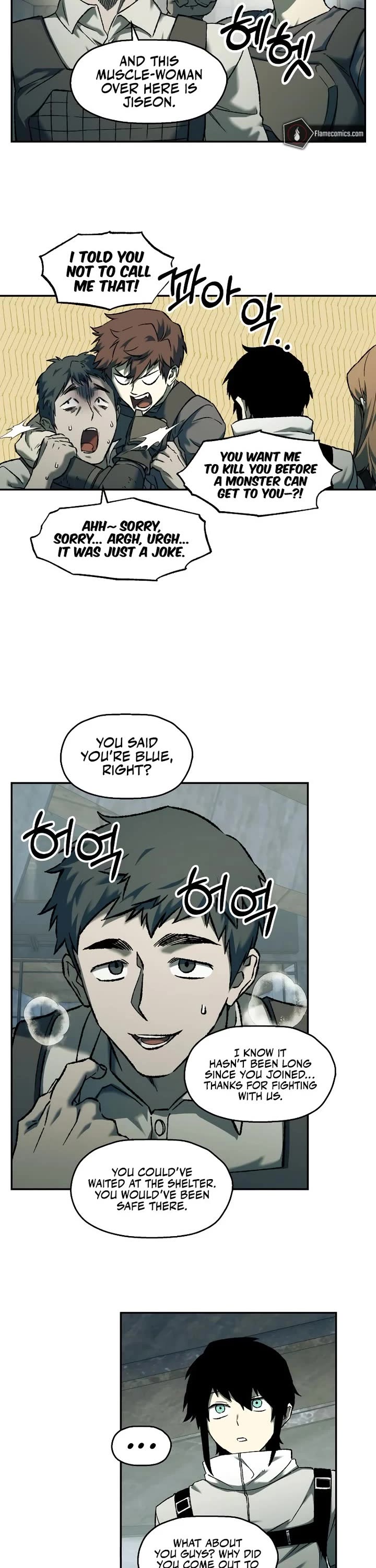 Surviving the Apocalypse Chapter 106 page 27 - Chapter 106: Blue