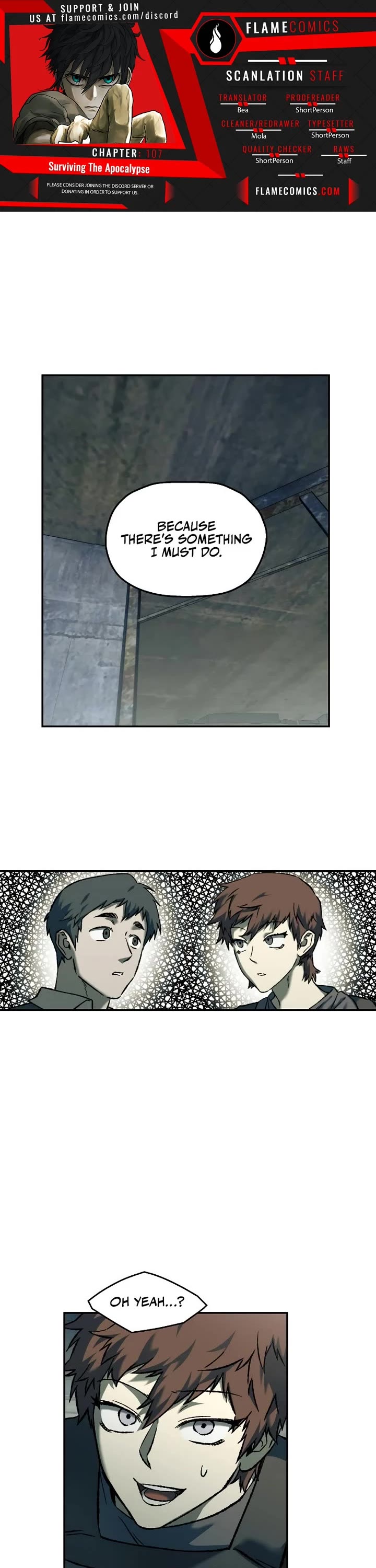 Surviving the Apocalypse Chapter 107 page 1 - Chapter 107: I Wanna Be With You