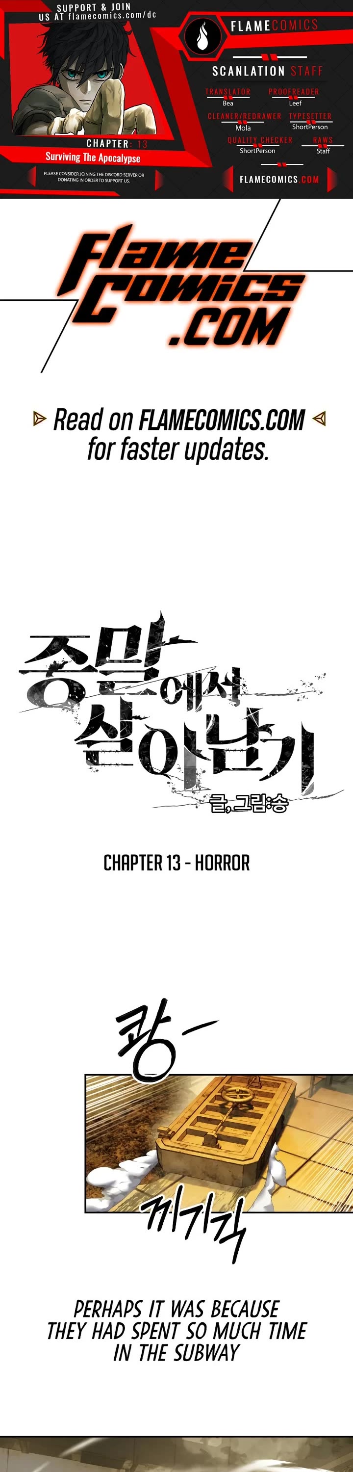 Surviving the Apocalypse Chapter 13 thumbnail