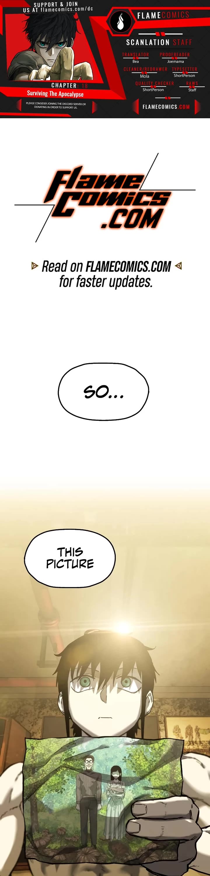 Surviving the Apocalypse Chapter 18 page 1 - Chapter 18