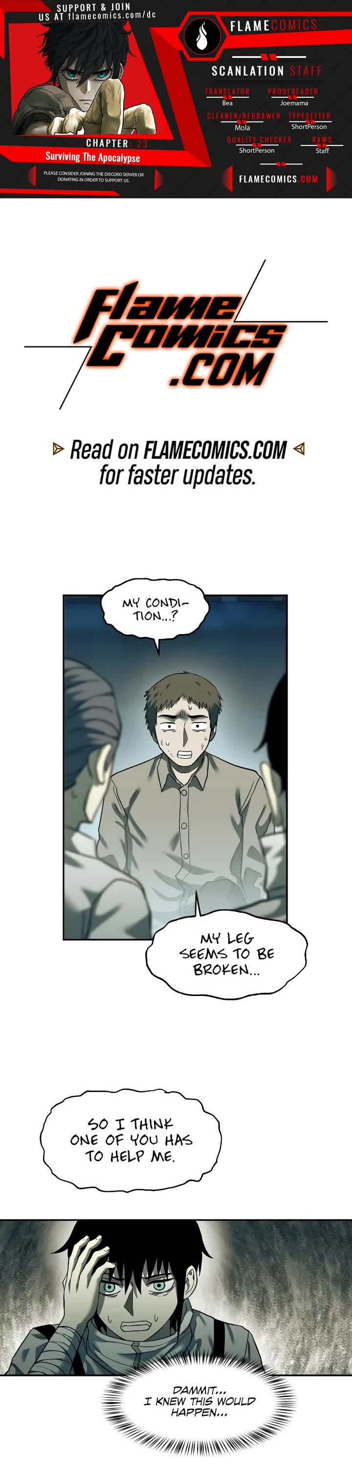 Surviving the Apocalypse Chapter 23 page 1 - Chapter 23