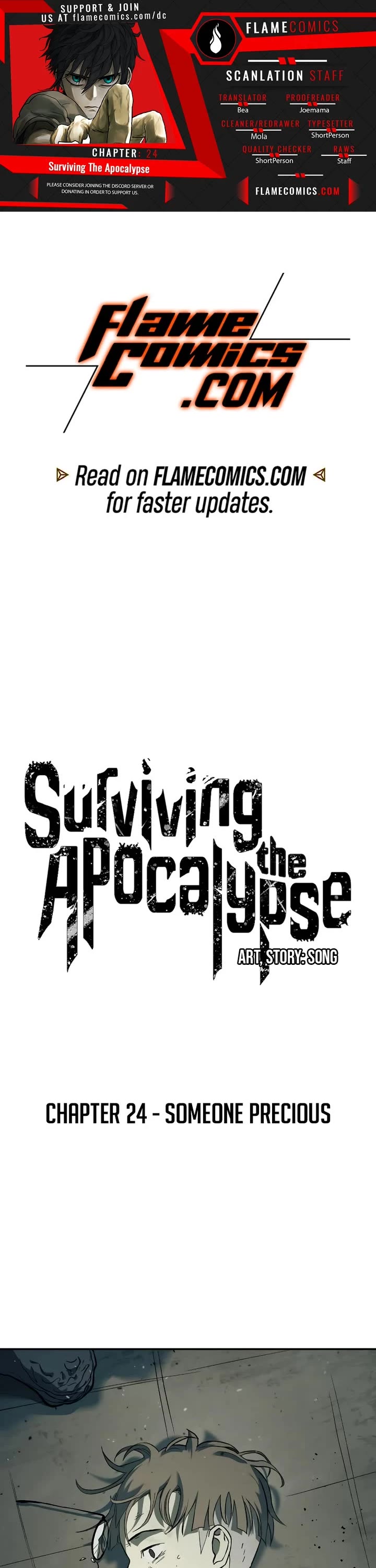 Surviving the Apocalypse Chapter 24 page 1 - Chapter 24