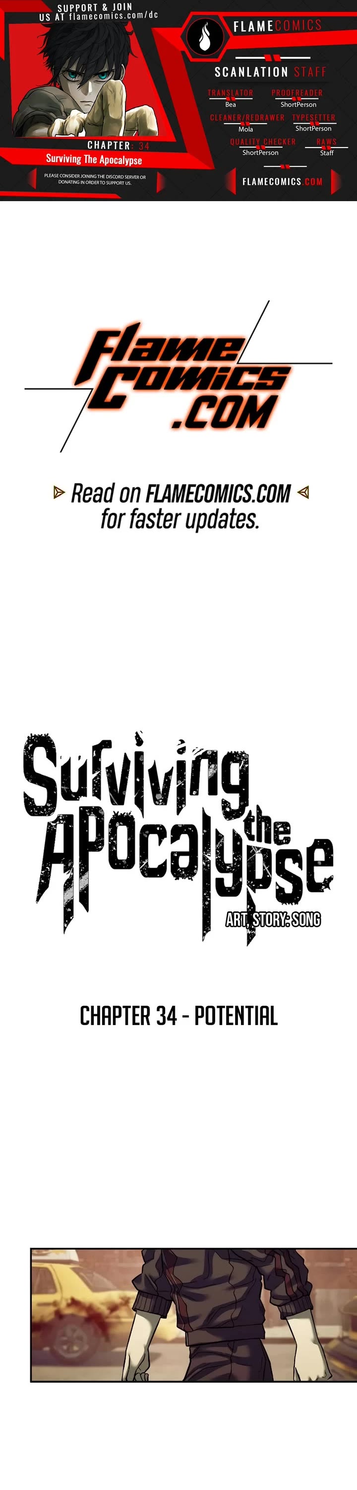 Surviving the Apocalypse Chapter 34 page 1 - Chapter 34