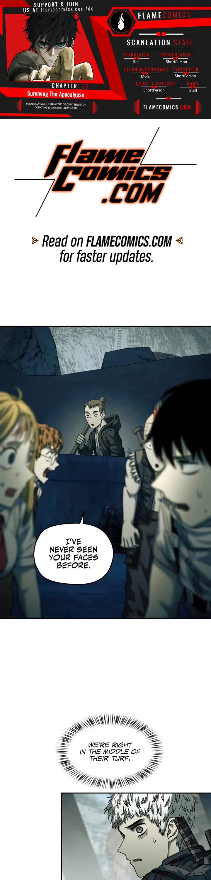 Surviving the Apocalypse Chapter 39 page 1 - Chapter 39