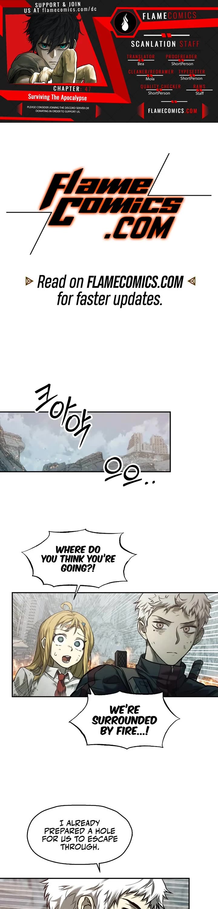 Surviving the Apocalypse Chapter 47 page 1 - Chapter 47