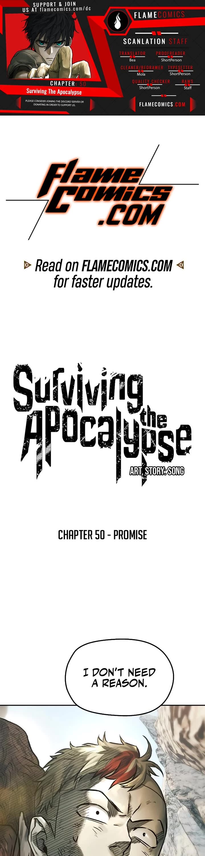 Surviving the Apocalypse Chapter 50 page 1 - Chapter 50