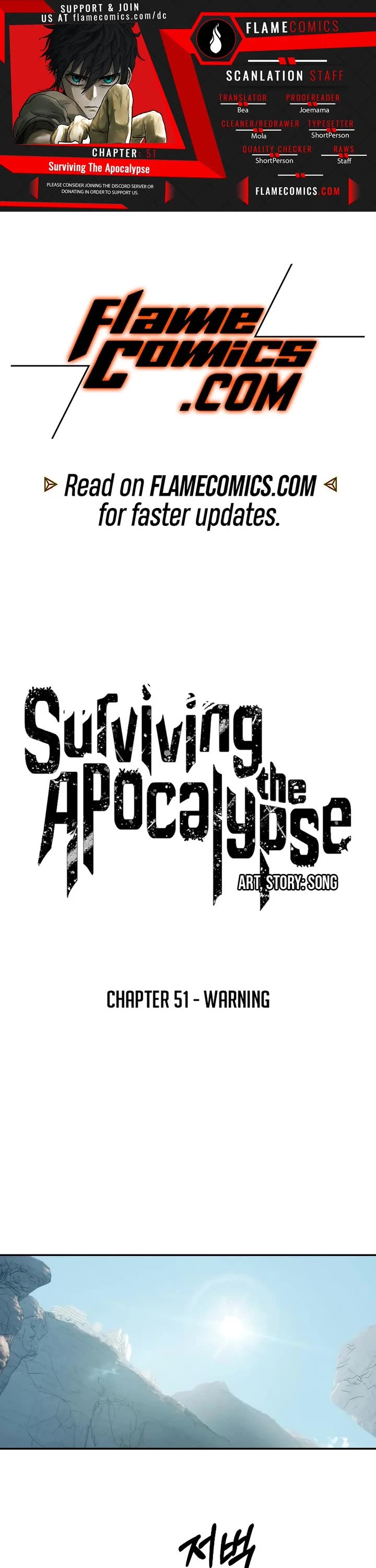 Surviving the Apocalypse Chapter 51 page 1 - Chapter 51