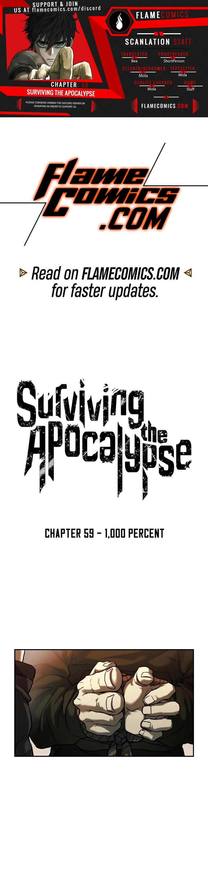 Surviving the Apocalypse Chapter 59 page 1 - Chapter 59: 1,000 Percent