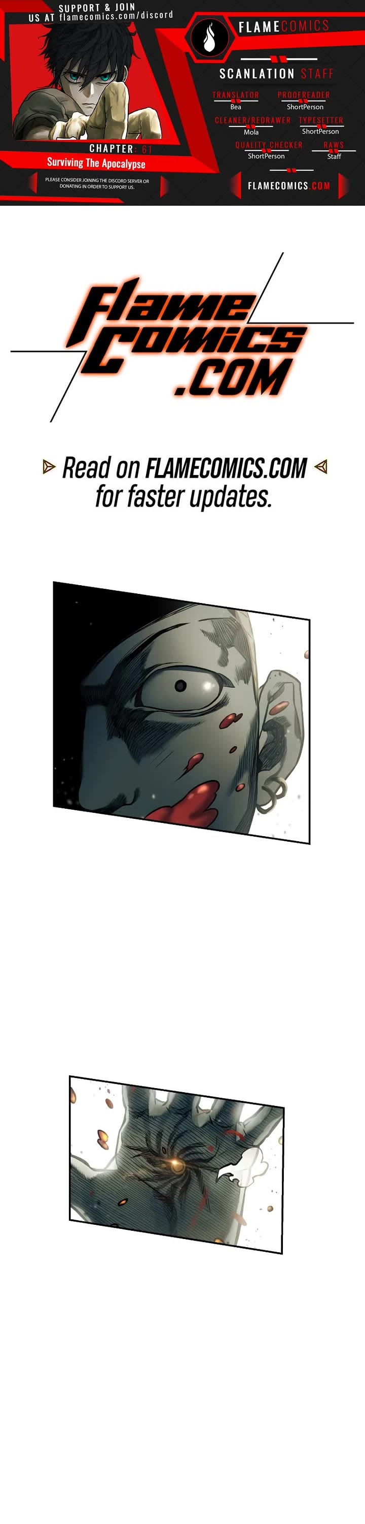 Surviving the Apocalypse Chapter 61 page 1 - Chapter 61: Stay With Me