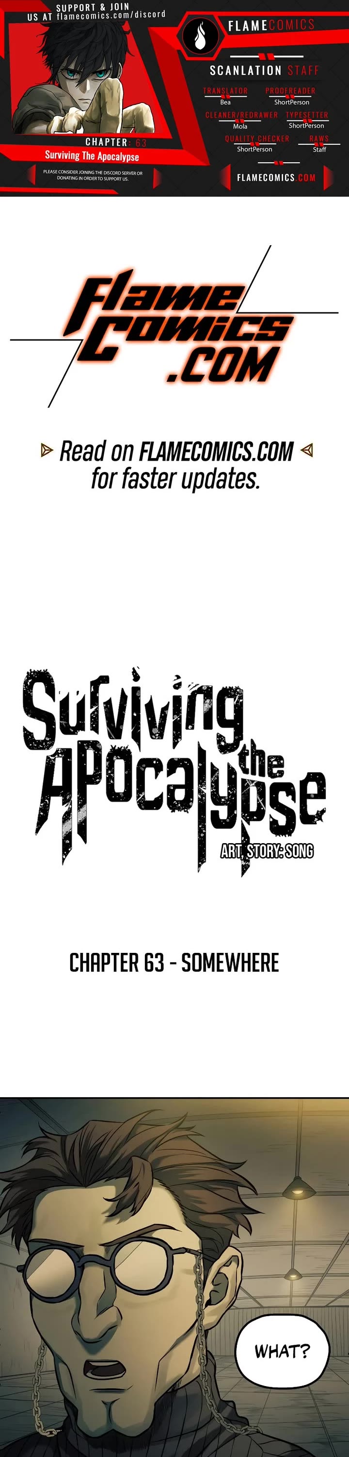 Surviving the Apocalypse Chapter 63 page 1 - Chapter 63: Somewhere