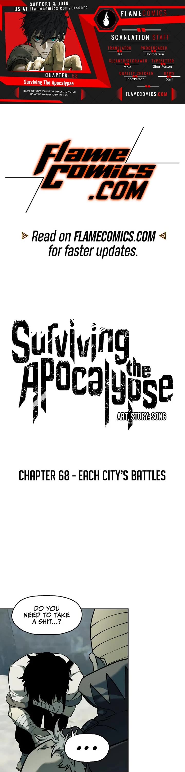 Surviving the Apocalypse Chapter 68 page 1 - Chapter 68: Each City's Battles