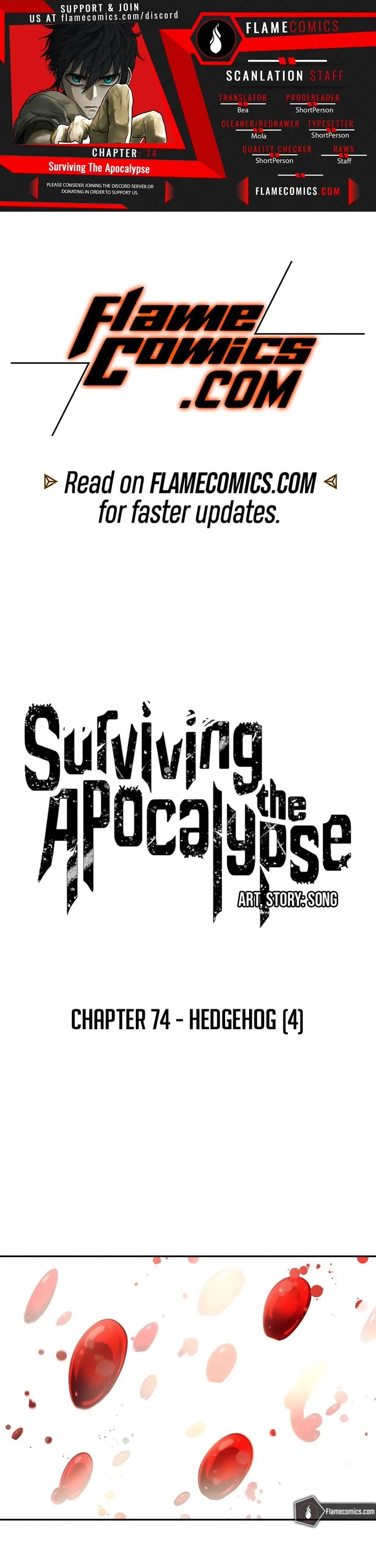 Surviving the Apocalypse Chapter 74 page 1 - Chapter 74: Hedgehog (4)