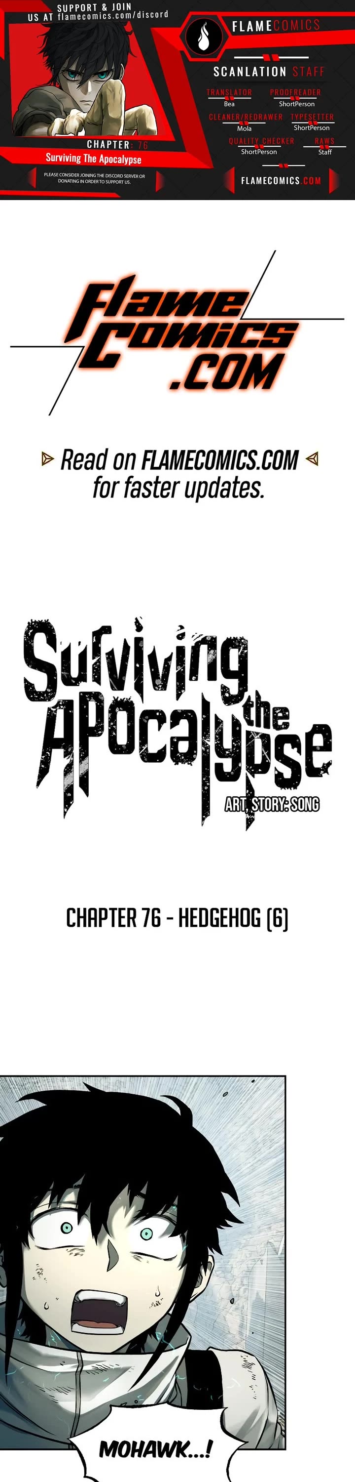 Surviving the Apocalypse Chapter 76 page 1 - Chapter 76: Hedgehog (6)