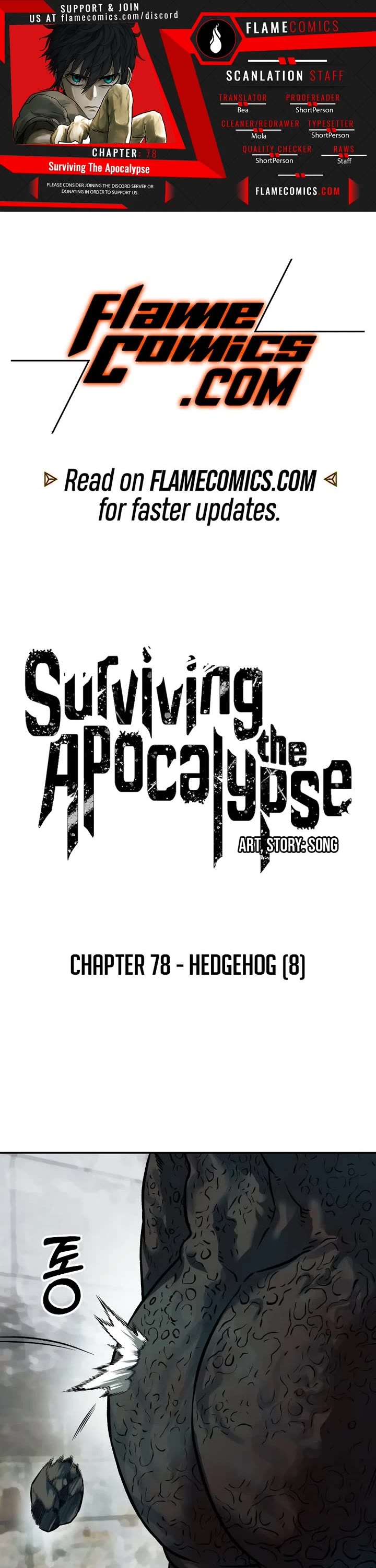Surviving the Apocalypse Chapter 78 page 1 - Chapter 78: Hedgehog (8)