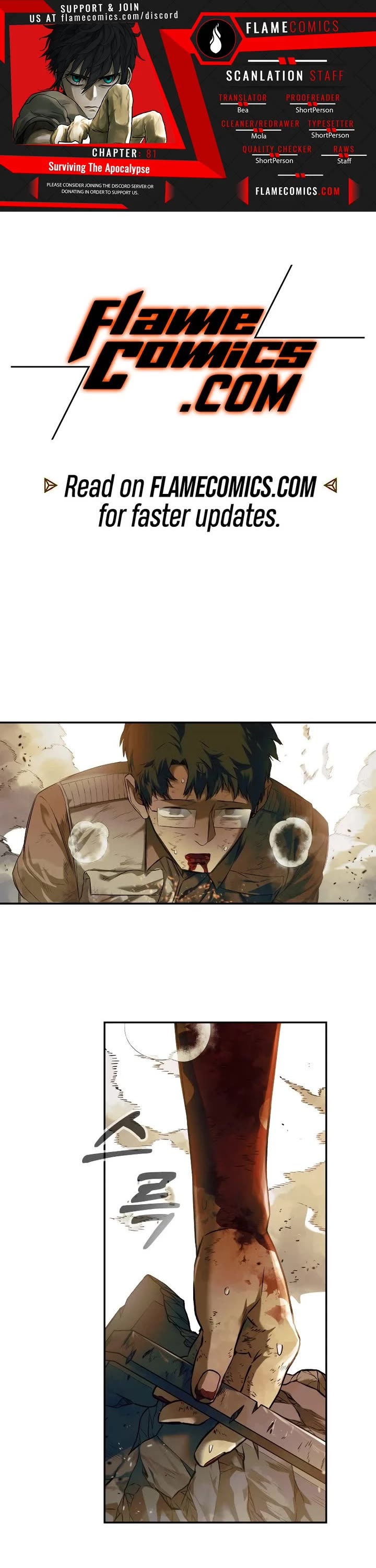 Surviving the Apocalypse Chapter 81 page 1 - Chapter 81: Catch