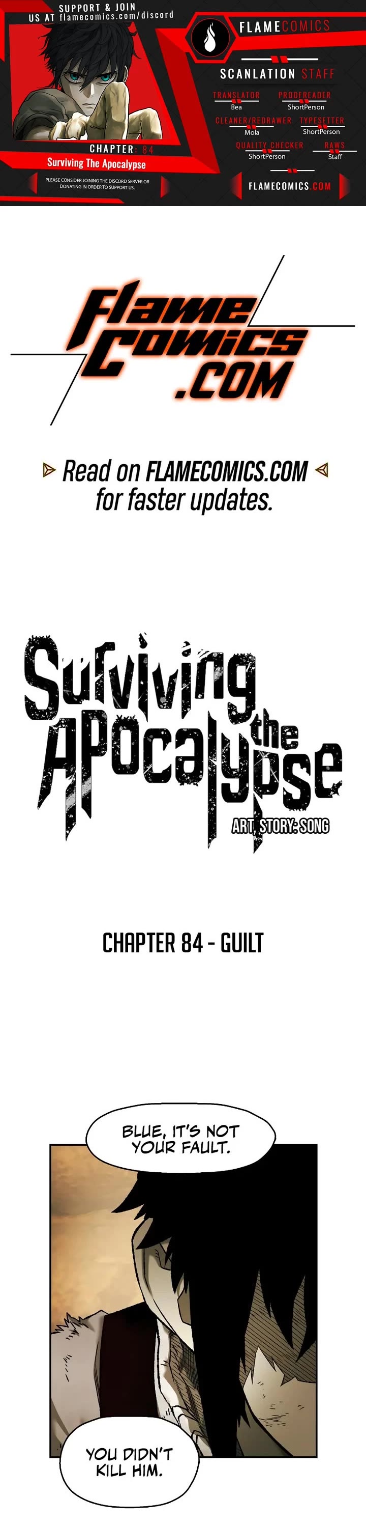 Surviving the Apocalypse Chapter 84 page 1 - Chapter 84: Guilt