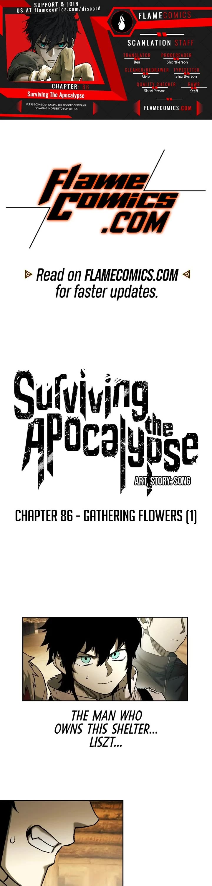 Surviving the Apocalypse Chapter 86 page 1 - Chapter 86: Gathering Flowers (1)