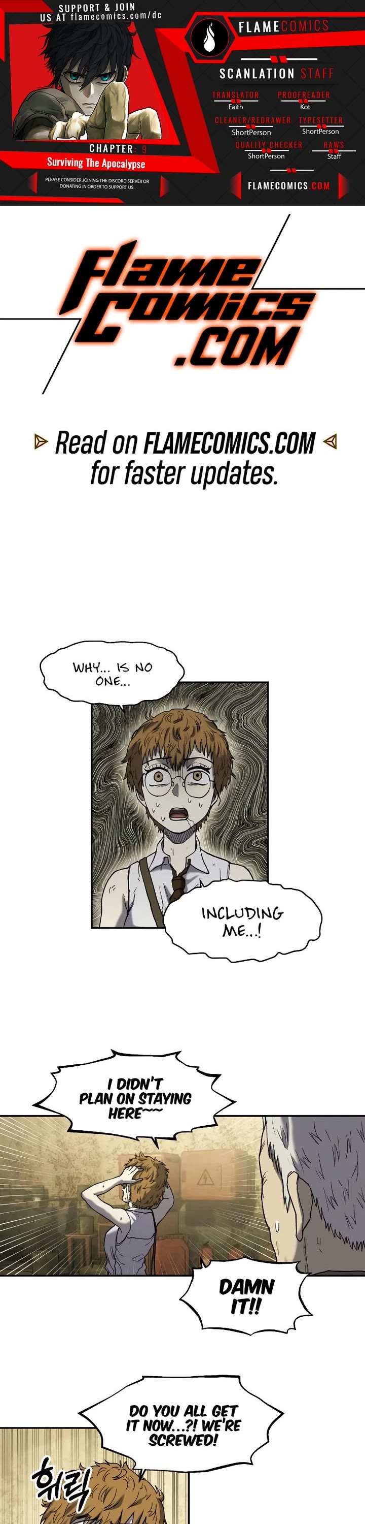 Surviving the Apocalypse Chapter 9 page 1 - Chapter 9