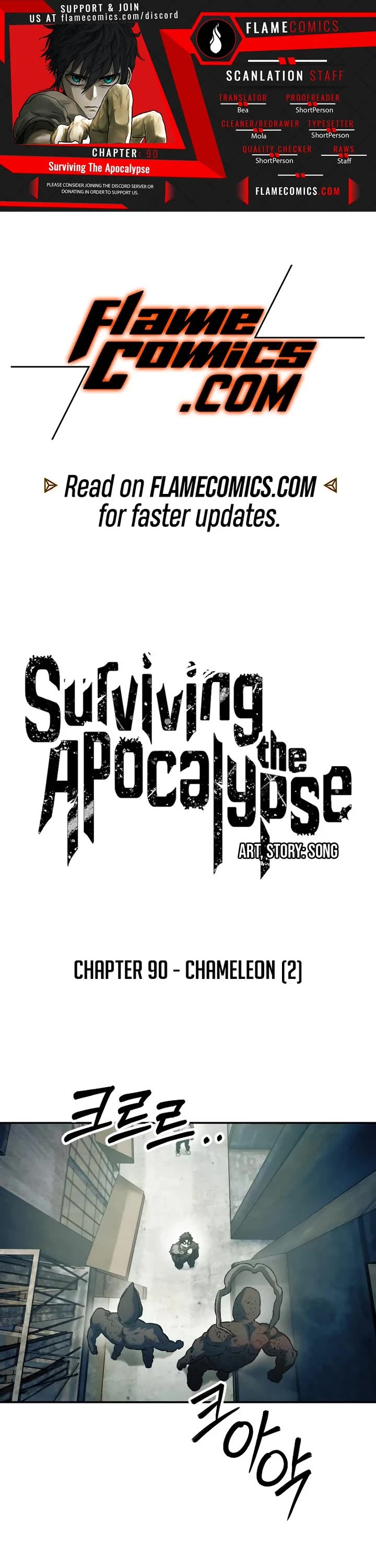 Surviving the Apocalypse Chapter 90 page 1 - Chapter 90: Chameleon (2)