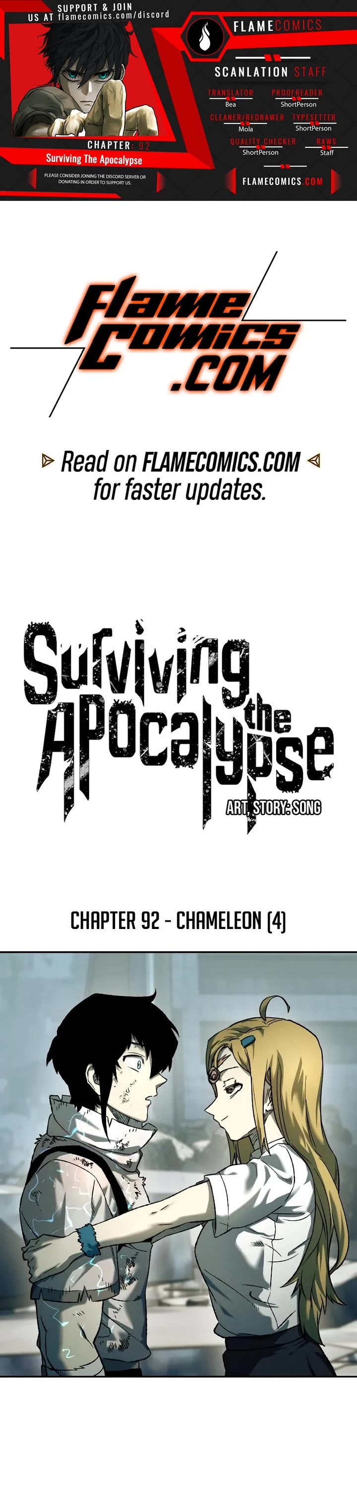 Surviving the Apocalypse Chapter 92 page 1 - Chapter 92: Chameleon (4)