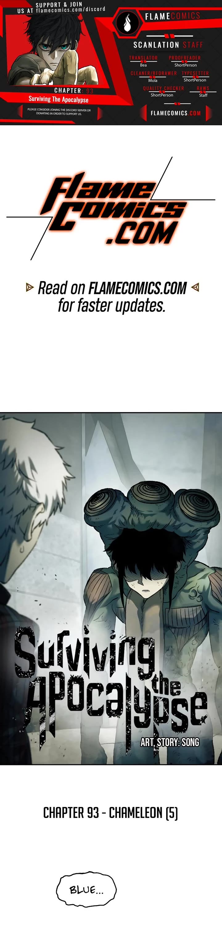 Surviving the Apocalypse Chapter 93 page 1 - Chapter 93: Chameleon (5)