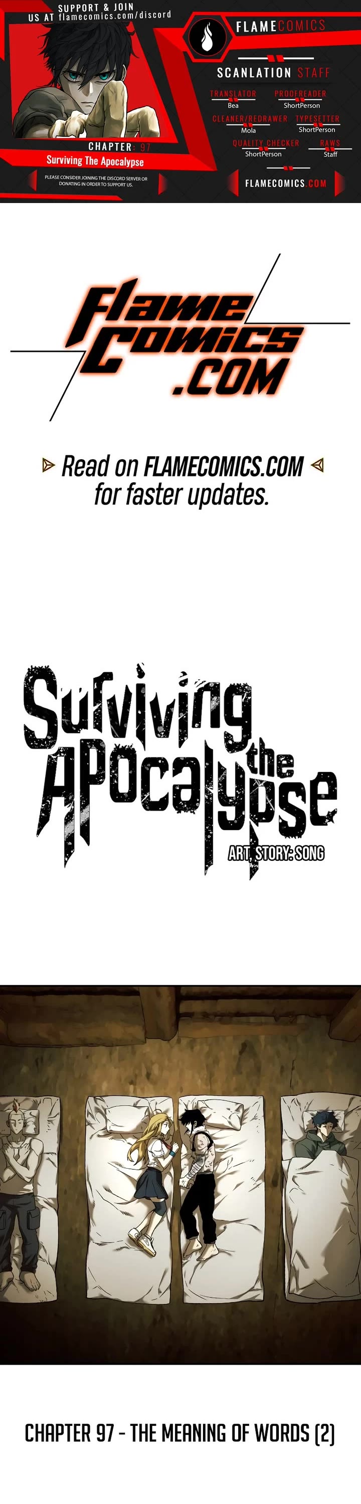 Surviving the Apocalypse Chapter 97 page 1 - Chapter 97: The Meaning of Words (2)