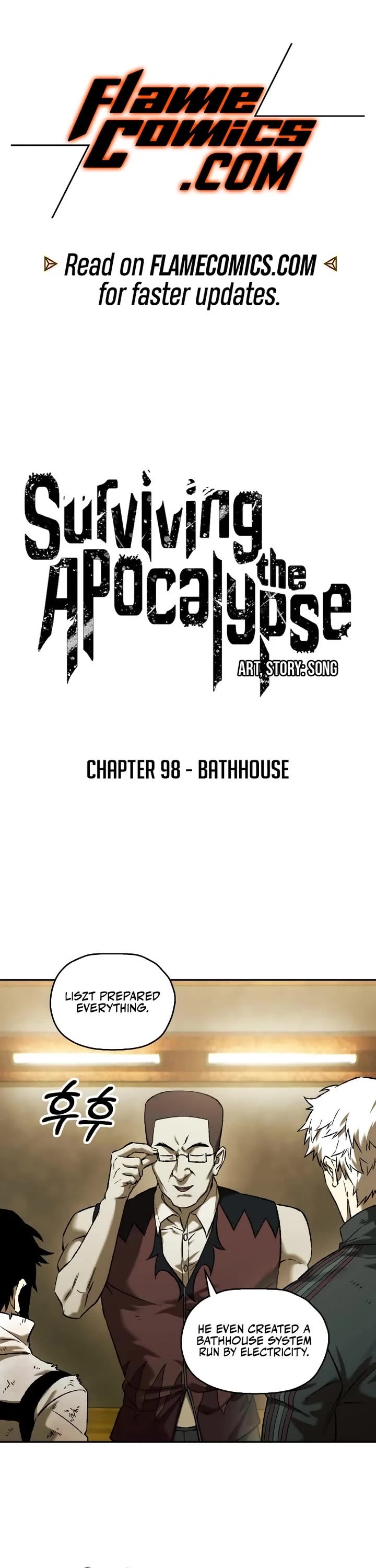 Surviving the Apocalypse Chapter 98 page 2 - Chapter 98: Bathhouse