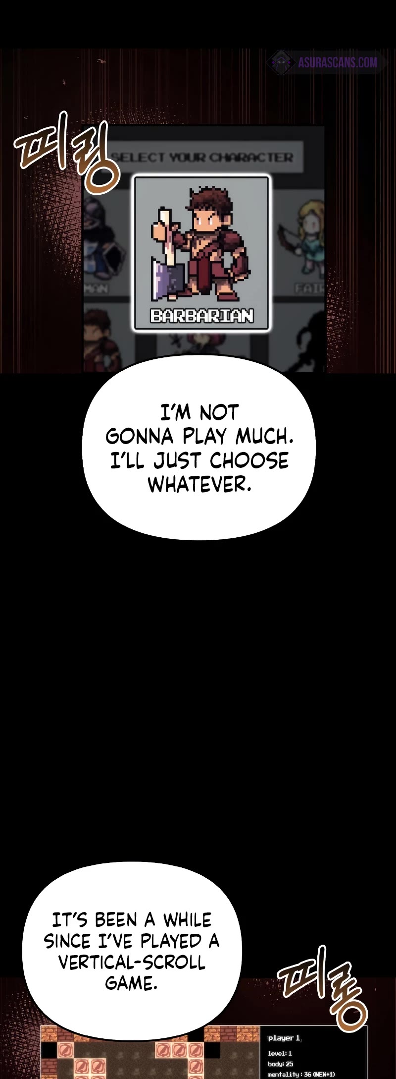 Surviving the Game as a Barbarian Chapter 1 page 12 - Chapter 1