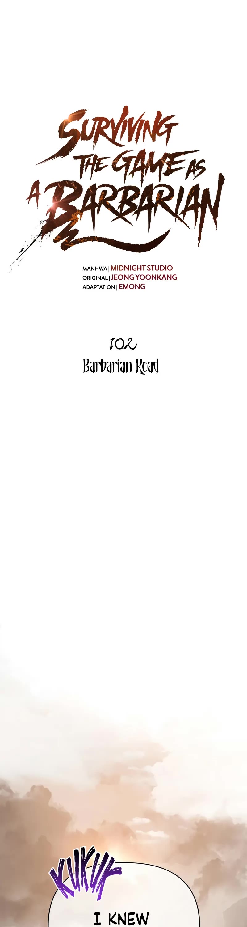 Surviving the Game as a Barbarian Chapter 102 page 7 - Chapter 102: Barbarian Road