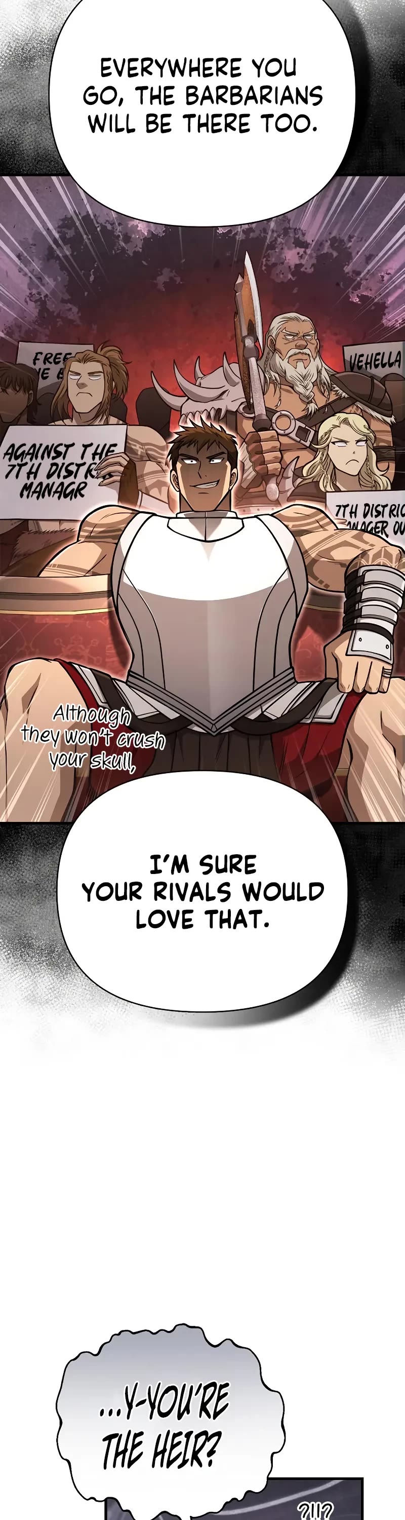 Surviving the Game as a Barbarian Chapter 108 page 71 - Chapter 108: Negotiation