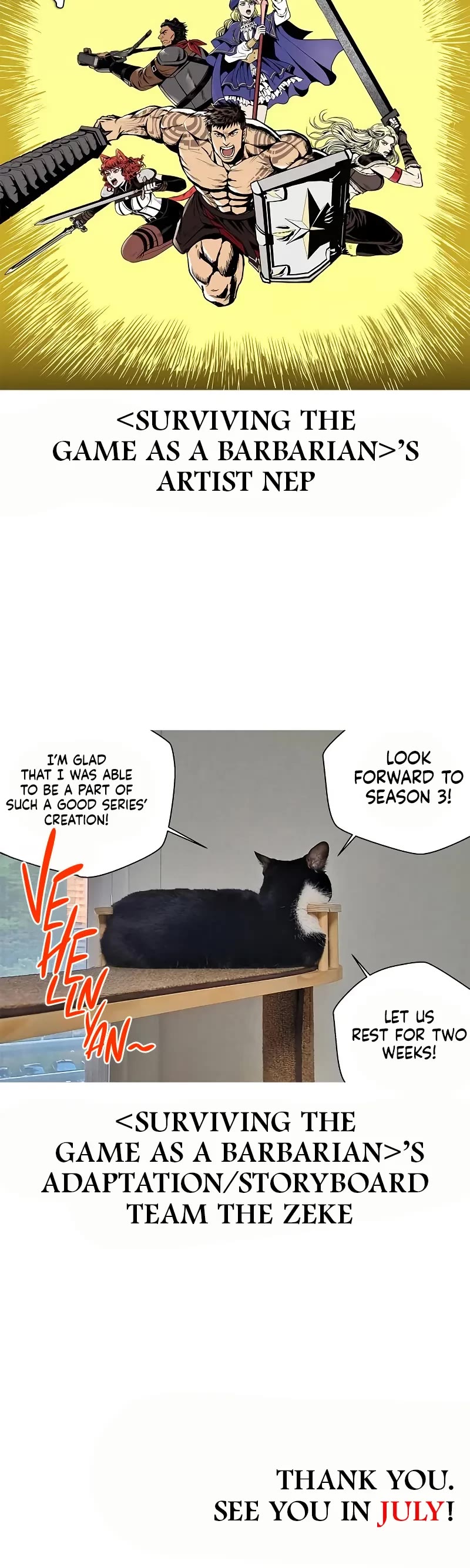 Surviving the Game as a Barbarian Chapter 111 page 88 - Chapter 111: Graduation